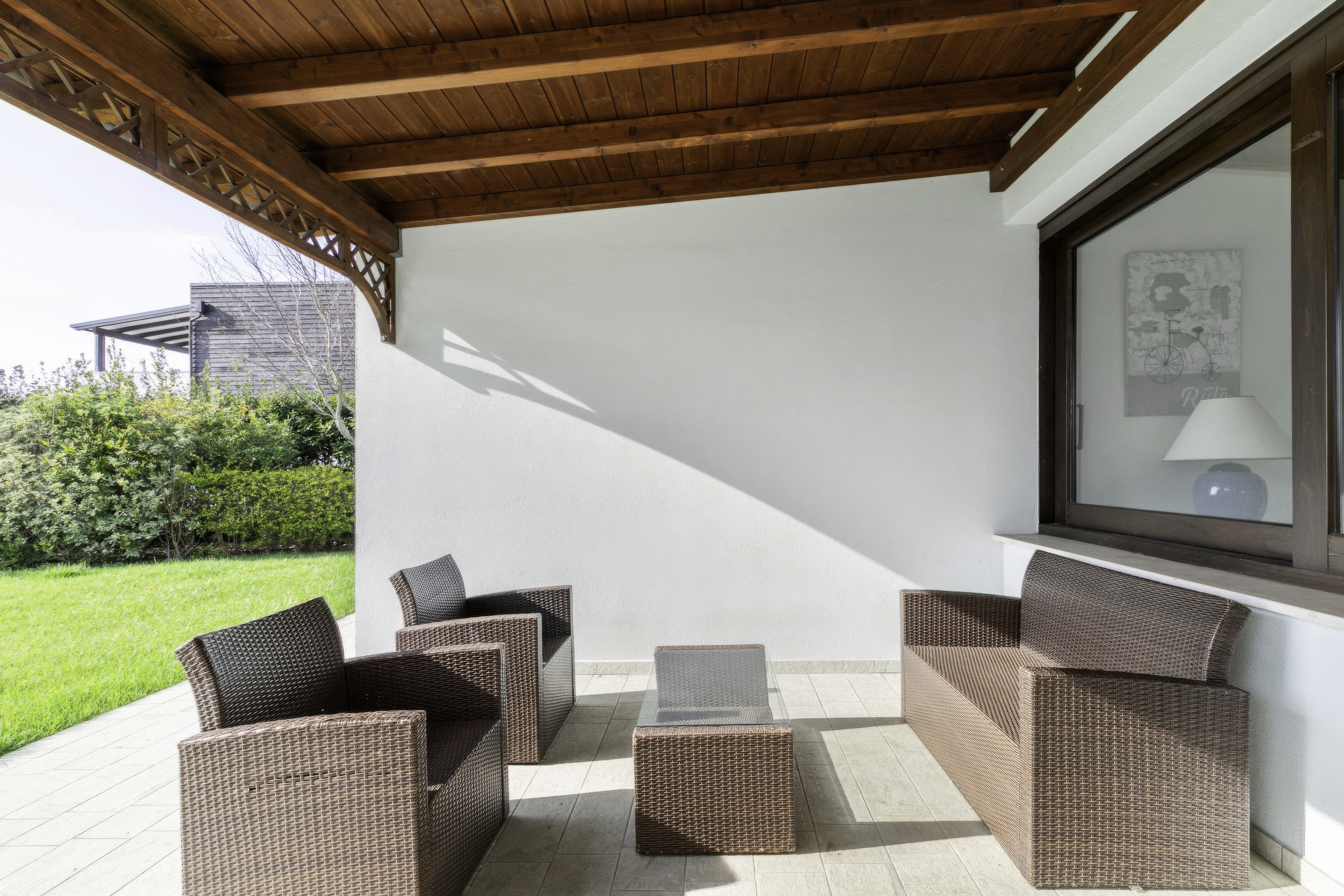 Villa Albarella patio